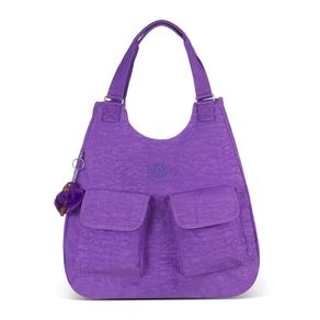 Bolsa Kipling Maxi Rose Roxa Bolsa Kipling Maxi Rose Roxa