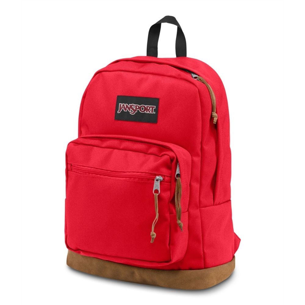 Mochila jansport vermelha Clearance